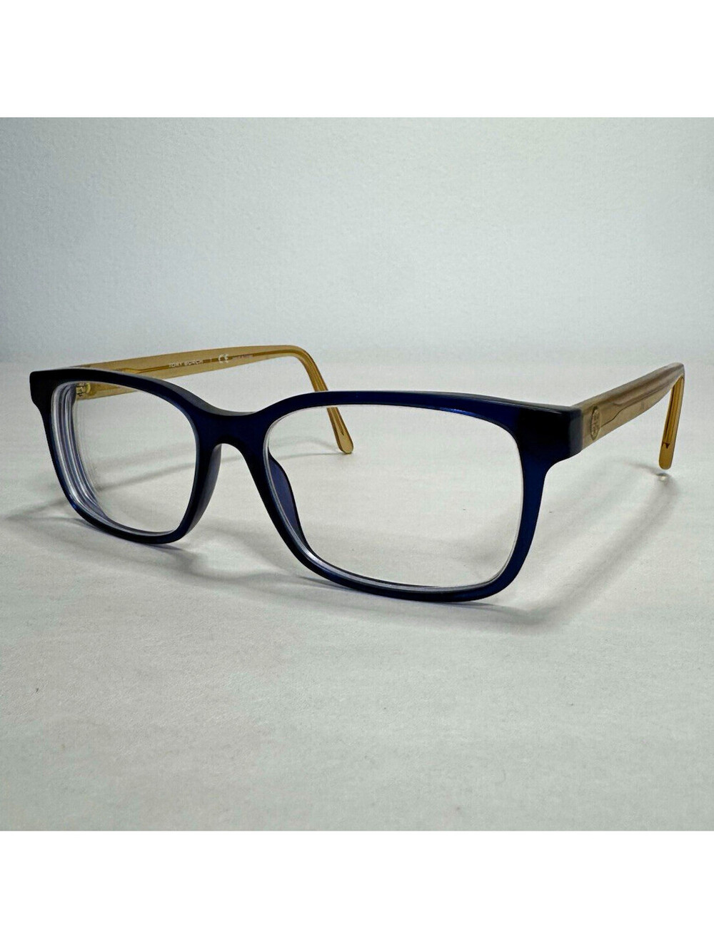 Tory Burch TY2064 1562 Blue Full Rim Eyeglasses Frames Plastic/Metal 52-16-135